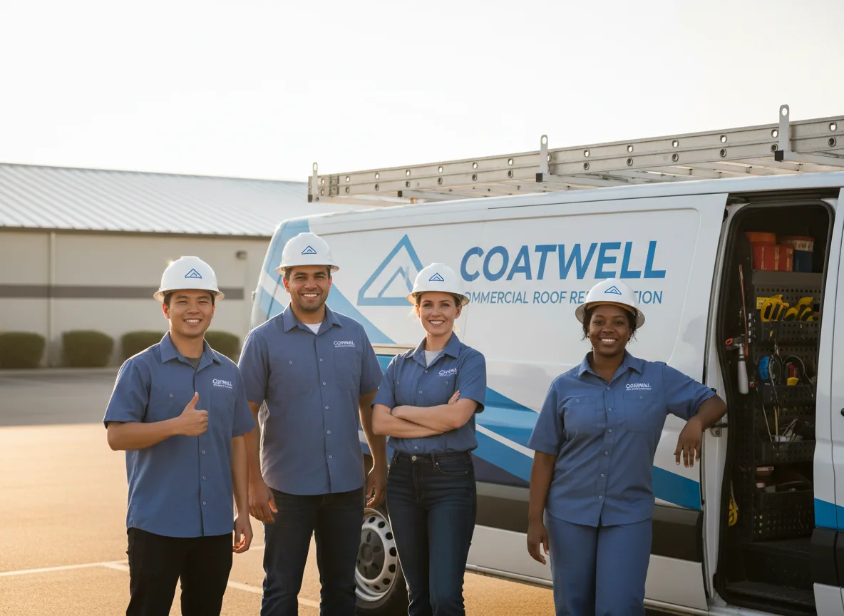 Commercial roof coating company in Burke, NY
